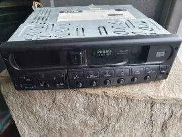 Jaren90 werkend Philips autoradio/cassette Philips 22 dc 213 beschikbaar voor biedingen