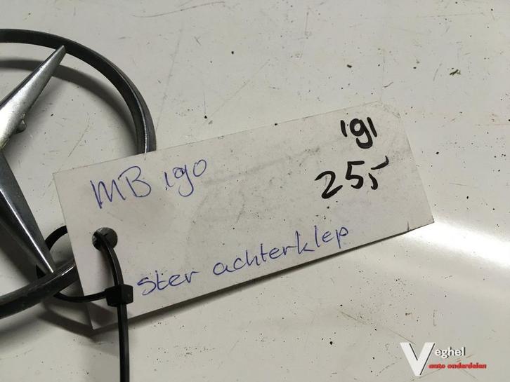 Mercedes W201 1991  Ster achterklep, Auto-onderdelen, Carrosserie en Plaatwerk, Gebruikt, Ophalen of Verzenden