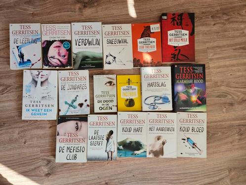 9 boeken van Tess Gerritsen, Boeken, Detectives, Zo goed als nieuw, Ophalen of Verzenden
