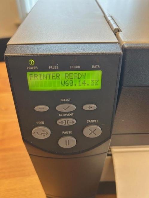Labelprinter ZEBRA Z4 M plus, Computers en Software, Labelprinters, Gebruikt, Qwerty, Etiket, Ophalen of Verzenden