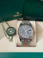 Rolex Datejust 41 Rose Gold | Motif Dial 2023 | Full Set, Sieraden, Tassen en Uiterlijk, Horloges | Heren, Rolex, Polshorloge