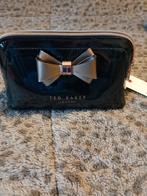 Nieuwe Ted Baker toilettas met gouden strik, Ophalen of Verzenden, Nieuw, Zwart, Dame