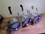 3x Showtec LED Par 64 RGB DMX spot, Muziek en Instrumenten, Licht en Laser, Ophalen of Verzenden, Gebruikt, Licht, Kleur