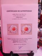 Map met twee litho's "FRIED EGGS". Auteur: Miguel Alfaro, Verzenden