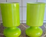 Tafellamp. IKEA LYKTA.  2 st. Ca '80/'90. 13/25 cm., Ophalen, Post modern, Minder dan 50 cm, Glas