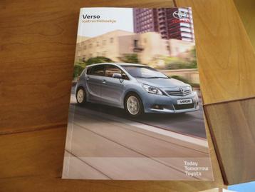 Nieuw instructieboek Toyota Verso 2009 554 blz. incl. audio beschikbaar voor biedingen