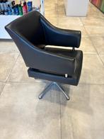 Kappersstoelen 9 stuks, Huis en Inrichting, Stoelen, Ophalen, Gebruikt, Zwart, Metaal
