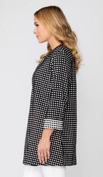 Joseph Ribkoff prachtig wit/zwart chique jas mt 48, Overige kleuren, ., Maat 46/48 (XL) of groter, Joseph Ribkoff