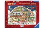 Ravensburger: Santa's Workshop 1000 stukjes, Ophalen of Verzenden, 500 t/m 1500 stukjes, Nieuw, Legpuzzel