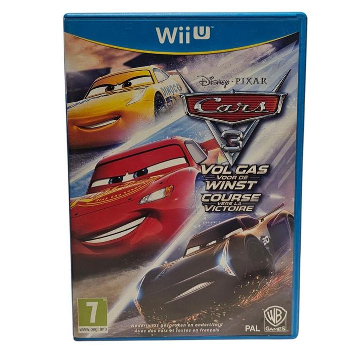 Wii U Game: Cars 3 Driven to Win, Spelcomputers en Games, Games | Nintendo Wii U, Gebruikt
