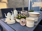 Emaille set keukengerei, Ophalen of Verzenden