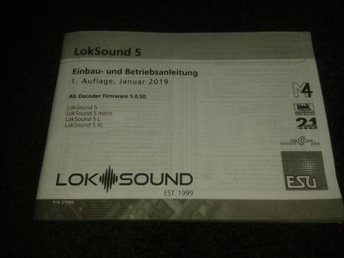 ESU 58419 LokSound 5 met wensgeluid, Hobby en Vrije tijd, Modeltreinen | H0, Nieuw, Locomotief, Gelijkstroom of Wisselstroom, Overige merken