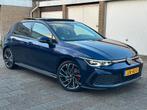 Volkswagen GOLF 8 2.0 TSI GTI PANO STOELVER TREKHAAK CAMERA, Auto's, 1363 kg, Zwart, 1984 cc, Blauw