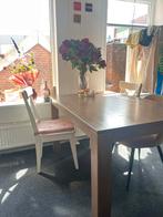 Eettafel 140x85 cm gratis afhalen!, Huis en Inrichting, Tafels | Eettafels, 100 tot 150 cm, Zo goed als nieuw, Rechthoekig, 50 tot 100 cm