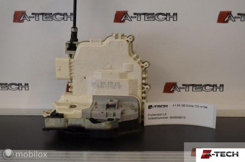 Portierslot linksachter Audi A1 8X ('12-'18) 8x0839015 A406, Auto-onderdelen, Klein materiaal, Audi, Gebruikt, Ophalen of Verzenden