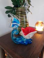 Murano Vis & Schelp Kommetje, Huis en Inrichting, Woonaccessoires | Vazen, Gebruikt, Overige kleuren, Ophalen of Verzenden, Glas