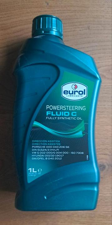 Eurol stuurbekrachtigingsolie 1L nieuw (zie Beschrijving)  beschikbaar voor biedingen