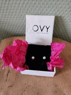 Lovy oorbellen zoetwaterparels/zilver, Sieraden, Tassen en Uiterlijk, Wit, Nieuw, Ophalen of Verzenden, Knopjes of Stekers