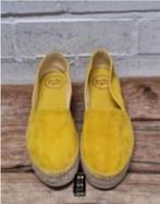 Toni Pons - Suedeleren espadrilles maat 40 - Nieuw €90, Kleding | Dames, Schoenen, Geel, Nieuw, Ophalen of Verzenden, Toni Pons