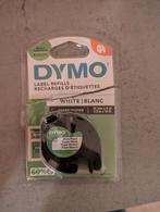 2x Dymo plastic tape wit 12 mm (origineel), Ophalen of Verzenden, Nieuw