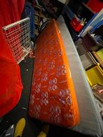 Oranje vintage matras, Huis en Inrichting, Eenpersoons, Zo goed als nieuw, 80 cm, 190 cm of minder