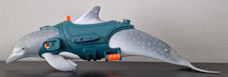 Action Man Dolfijn, Kinderen en Baby's, Speelgoed | Actiefiguren, Gebruikt, Ophalen of Verzenden
