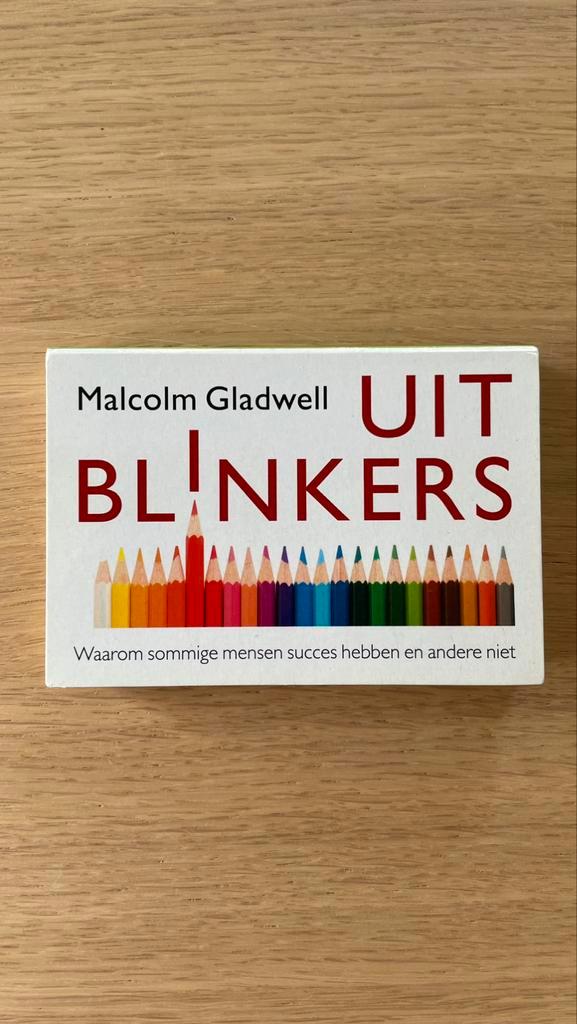 Malcolm Gladwell - Uitblinkers (dwarsligger), Boeken, Filosofie, Zo goed als nieuw, Praktische filosofie, Ophalen of Verzenden
