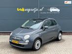 Fiat 500 0.9 TwinAir Lounge *airco *panoramadak *bluetooth, Voorwielaandrijving, Euro 5, Gebruikt, Zwart