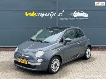 Fiat 500 0.9 TwinAir Lounge *airco *panoramadak *bluetooth beschikbaar voor biedingen