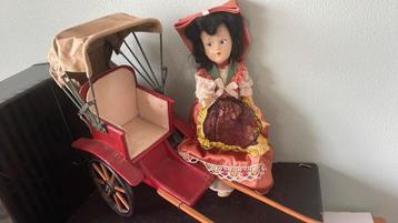 Originele japanse pop in professioneel handgemaakte riksja . beschikbaar voor biedingen