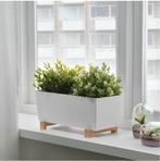 Ikea plantenbakjes van metaal 2x, Ophalen, Overige soorten, Minder dan 100 cm