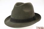 Vintage Gleufhoed Wegener licht grijs 56 gratis verzenden NL, Kleding | Heren, Hoeden en Petten, Wegener, Hoed, Ophalen of Verzenden
