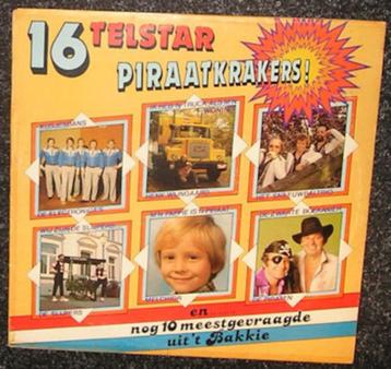 16 Telstar Piraatkrakers – Diverse Artiesten 1981 LP1730 beschikbaar voor biedingen