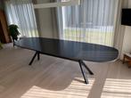 Granieten Tafel  – mat zwart | 300x100 cm | Deens ovaal, Ophalen, Overige materialen, 100 tot 150 cm, 200 cm of meer