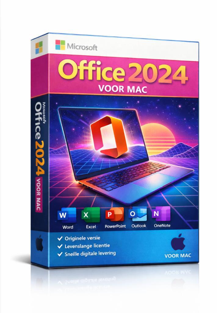 Office 2024 ( Voor de Mac ), Computers en Software, Office-software, Nieuw, MacOS, Excel, Ophalen