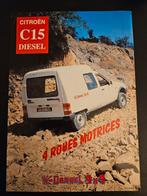 Leaflet Citroën C15 Dangel 4x4, Ophalen of Verzenden, Zo goed als nieuw, Citroën