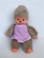 Vintage Monchhichi knuffel blond.  26 cm groot, Verzenden, Zo goed als nieuw