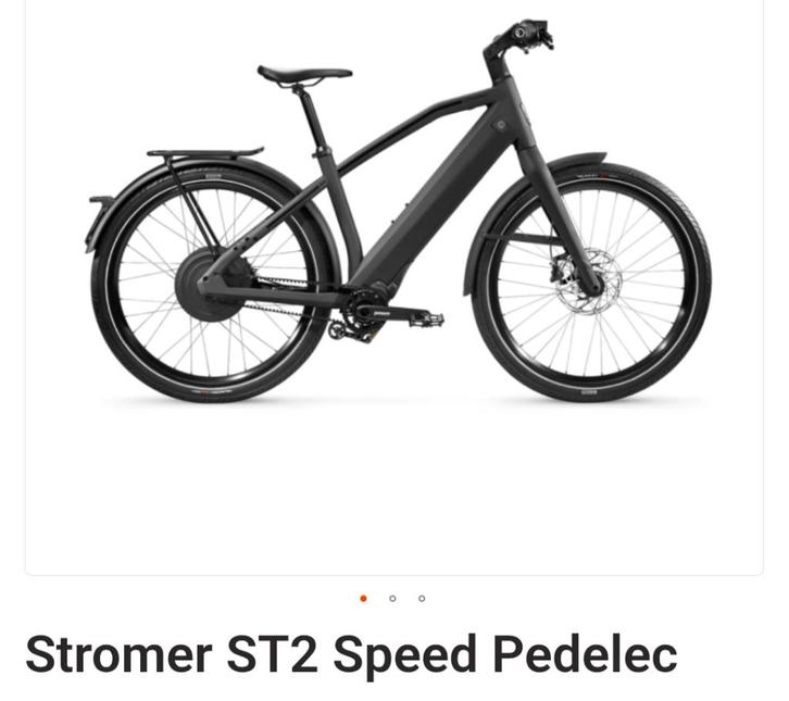 Speedpedelec Stromer ST2 sport 17 inch, Fietsen en Brommers, Elektrische fietsen, Gebruikt, Stromer, 51 tot 55 cm, 50 km per accu of meer
