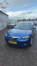Mazda 3 1.6 Sedan 2008 Blauw, Auto's, Voorwielaandrijving, 4 cilinders, Blauw, Handgeschakeld