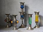 Setje vintage kandelaars, Antiek en Kunst, Ophalen of Verzenden