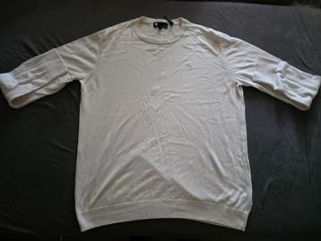 2 x G-Star trui wit en blauw beide maat xl beschikbaar voor biedingen