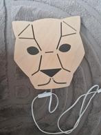 Houten wandlamp panter -toddie, Kinderen en Baby's, Kinderkamer | Inrichting en Decoratie, Ophalen, Zo goed als nieuw