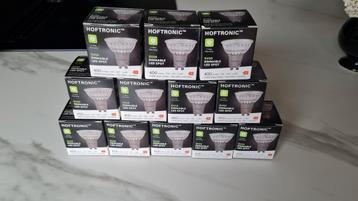 Hoftronic 12x nieuw in doos gu10 dimbaar led spots