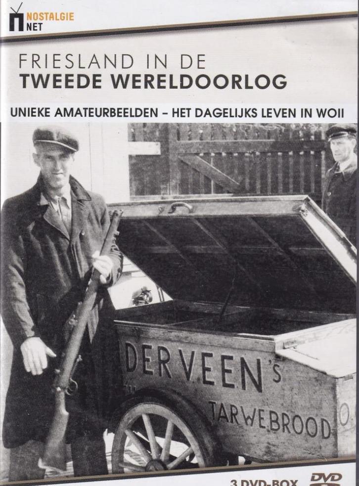 Te koop 3dvdbox friesland in de tweede wereldoorlog (Nieuw), Cd's en Dvd's, Dvd's | Documentaire en Educatief, Oorlog of Misdaad
