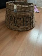 Rattan lampekap riviera maison, Ophalen of Verzenden, Zo goed als nieuw, Rond, Minder dan 25 cm