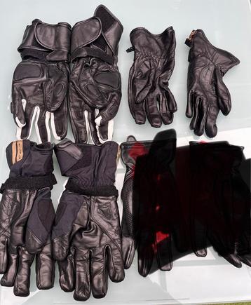 3 Paar Motorhandschoenen - Diverse Maten beschikbaar voor biedingen