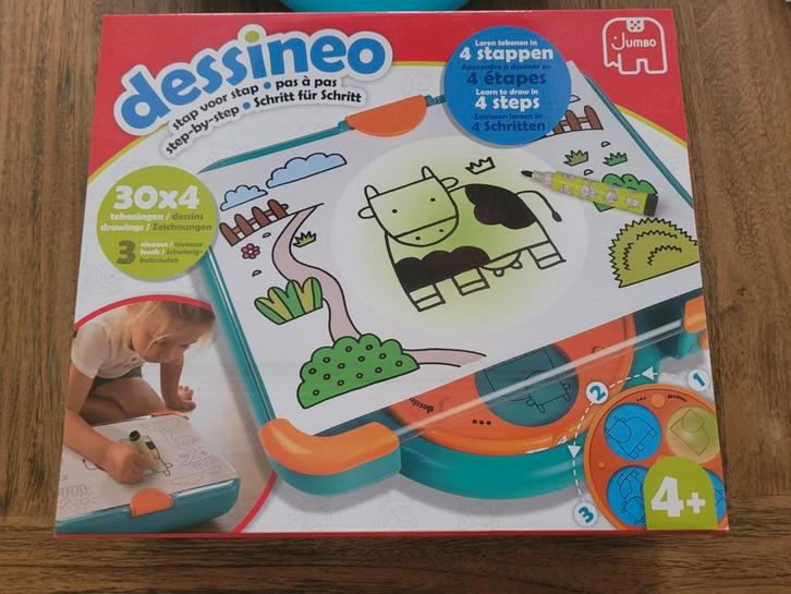 Dessineo leren tekenen, Kinderen en Baby's, Speelgoed | Educatief en Creatief, Zo goed als nieuw, Knutselen, Met licht, Ophalen of Verzenden