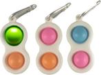 Pop it simple dimple sleutelhanger 2 kleuren, Ophalen of Verzenden, Nieuw, Overige typen