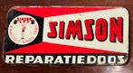 Simson reparatiedoosje vintage, Ophalen of Verzenden, Gebruikt, Overige, Overige merken