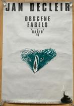 Jan Decleir poster "Dario Fo"., Ophalen of Verzenden, A1 t/m A3, Overige onderwerpen, Rechthoekig Staand